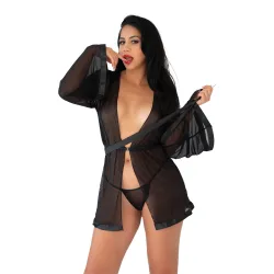 DARING Intimates Kimono String Noir 